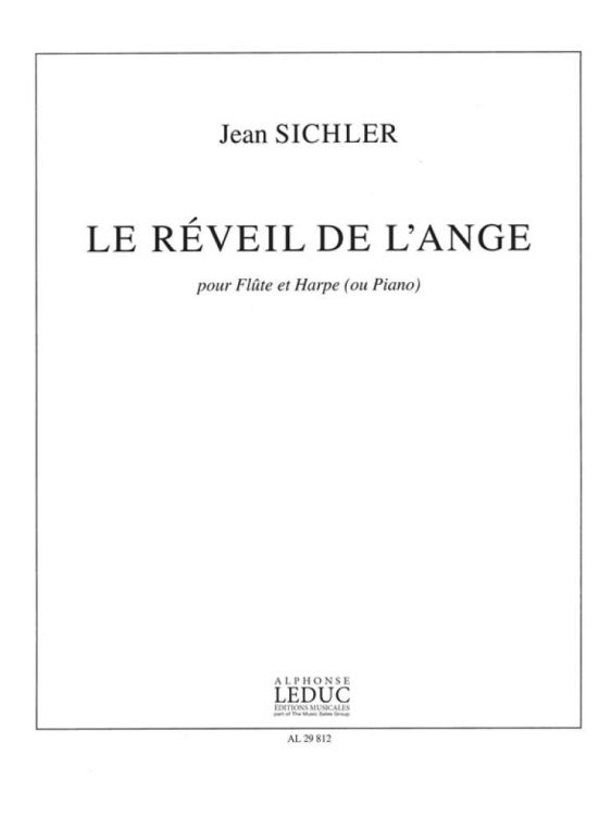 SICHLER J. - le reveil de l'ange ( flute et harp )