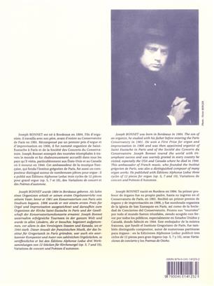 BONNET J. - VARIATIONS DE CONCERT 2