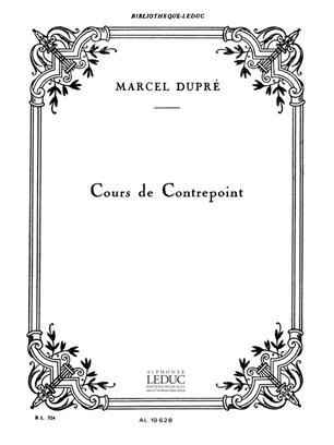 DUPRE M. - COURS COMPLET CONTREPUNTE -