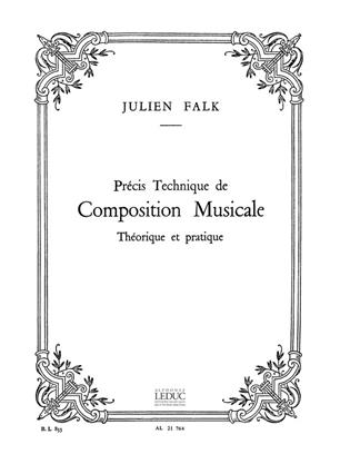 FALK J. - TECNICA PRECISA DE COMPOSICION MUSICAL -