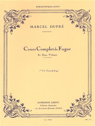 DUPRE M. - CURSO COMPLETO FUGA V.1 -