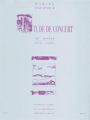 TOURNIER M. - ESTUDIO DE CONCIERTO ARPA