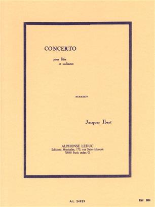 IBERT J. - CONCIERTO (FLAUTA/ORQUESTA)