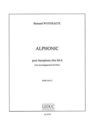 WYSTRAETE B. - ALPHONIC (SAXO MIb/PIANO)