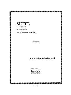 TCHAIKOVSKY P.I. - SUITE FAGOT Y PIANO