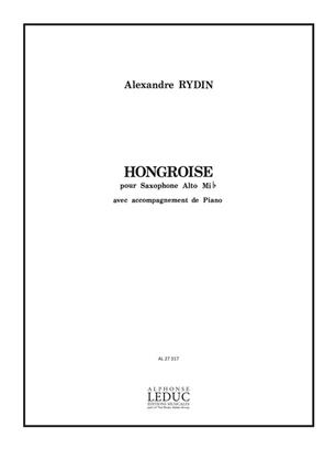 RYDIN A. - HONGROISE (SAXO MIb/PIANO)