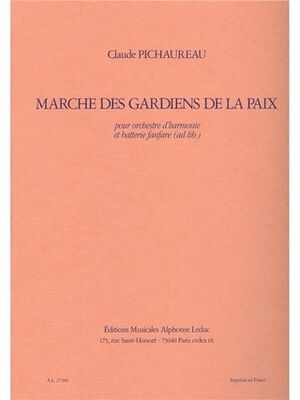 C. Pichaureau.- Marche Des Gardiens De La Paix