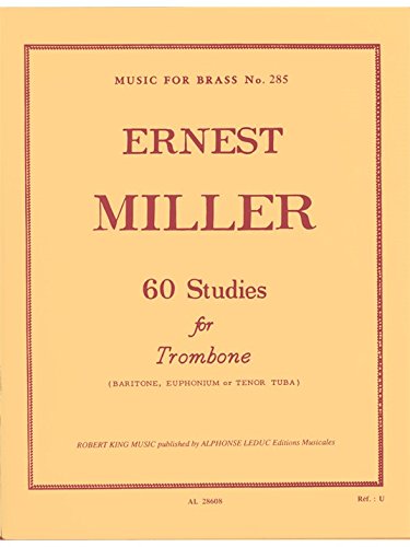 MILLER E. - ESTUDIOS (60) TB (baritono, euphonium o tenor tuba)
