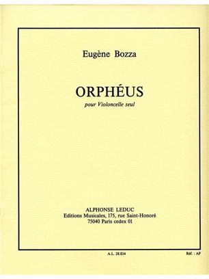 BOZZA E. - ORPHEUS VIOLONCHELO