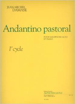 DAMASE J.M. - ANDANTINO PASTORAL SAXO ALTO