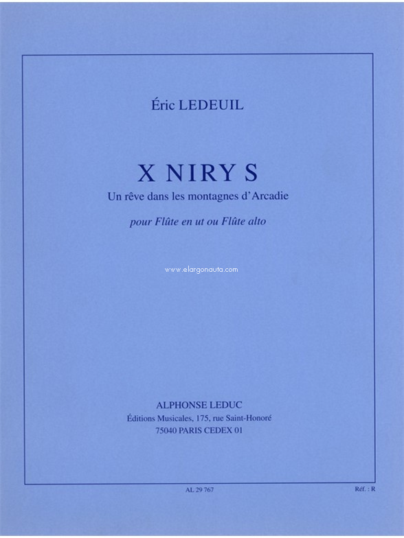 LEDEUIL E. - X NIRYS (FLAUTA)