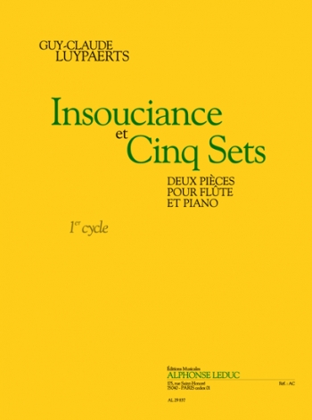 LUYPAERTS G.C - INSOUCIANCE ET CINQ SETS (FLAUTA Y PIANO)
