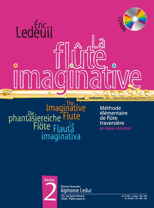 LEDEUIL E. - METODO ELEMENTAL LA FLAUTA IMAGINATIVA V. 2 + CD