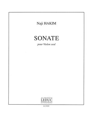 HAKIM N. - SONATA PARA VIOLIN Y PIANO