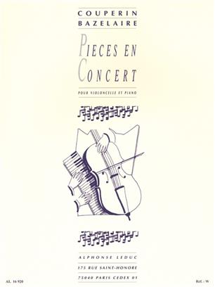 COUPERIN F. - PIEZAS EN CONCIERTO -