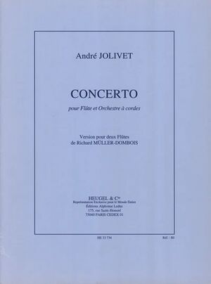 Jolivet - concerto pour flute et orchestre