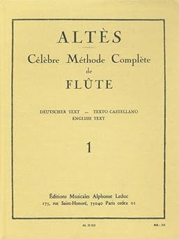 ALTES H. - METODO DE FLAUTA V.1 (PARTE 1 Y 2) -