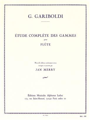 GARIBOLDI G. - ESTUDIOS DE ESCALAS - OP.12
