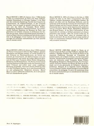 MOYSE M. - ESCALAS Y ARPEGIOS (480 EJERCICIOS) -(FL) 2