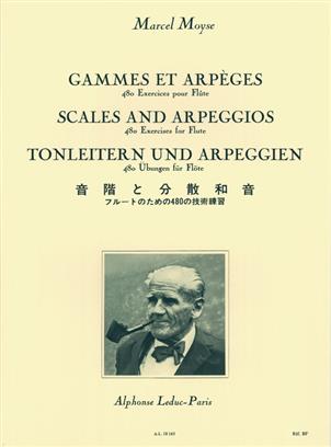MOYSE M. - ESCALAS Y ARPEGIOS (480 EJERCICIOS) -(FL)