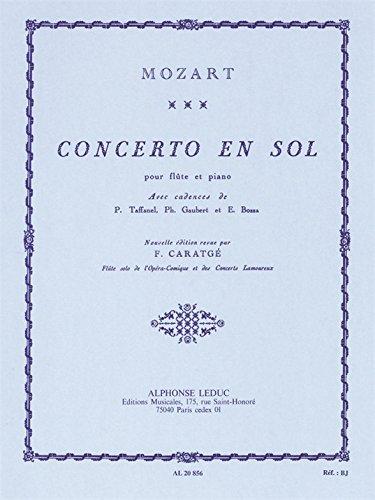 MOZART W.A. - CONCIERTO Nº1 SOL M CON CADENCIAS - KV.313