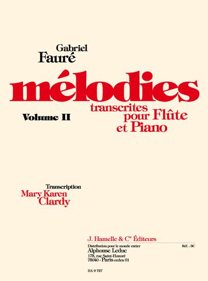 FAURE G. - MELODIAS V.2 (FL/P)