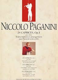 PAGANINI N. - CAPRICHOS (24) - FLAUTA OP.1