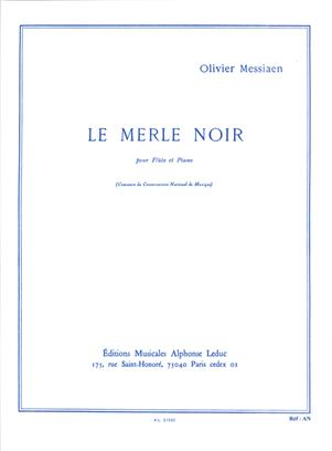 MESSIAEN O. - MERLE NOIR -FLAUTA