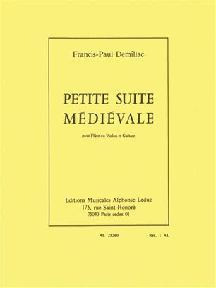DEMILLAC F.P. - PEQUEÑA SUITE MEDIEVAL -