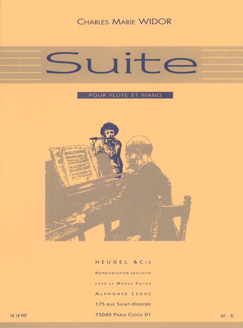 WIDOR CH.M. - SUITE - OP.34 (FL/P)