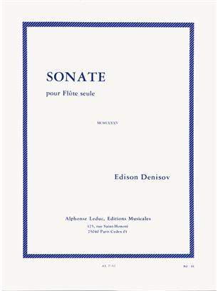 DENISOV E. - SONATA (FLAUTA)