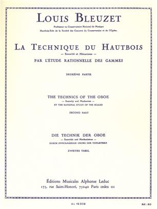 BLEUZET L. - TECNICA V.2 - ( OBOE )