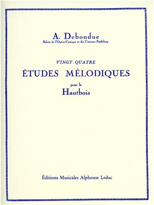DEBONDUE A. - ESTUDIOS MELODICOS (24) - OBOE -