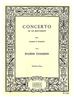 GOOSSENS E. - CONCIERTO EN UN MOVIMIENTO -