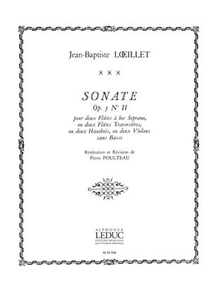 LOEILLET J.B. - SONATA Nº2 - OP.5