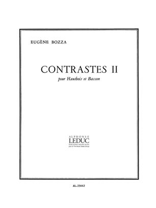BOZZA E. - CONTRASTES II -