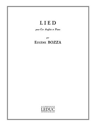 BOZZA E. - LIED -