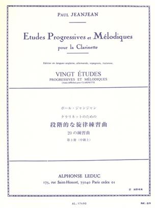JEANJEAN P. - ESTUDIOS PROGRESIVOS Y MELODICOS V.3(20) -