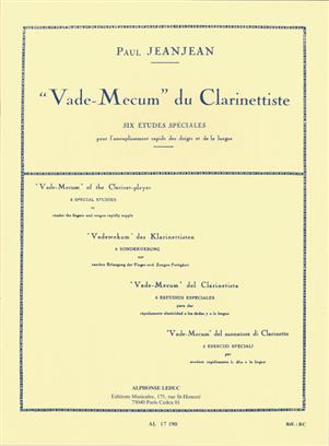 JEANJEAN P. - VADEMECUM DEL CLARINETISTA -