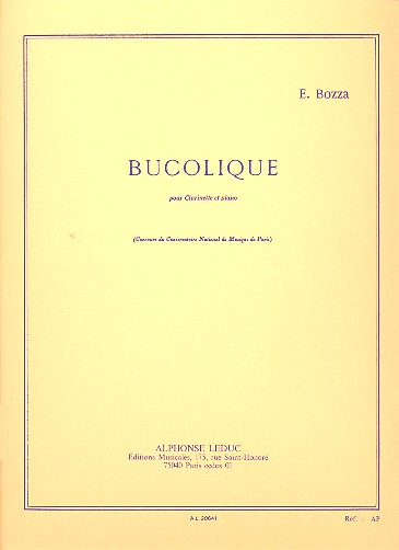 BOZZA E. - BUCOLIQUE -