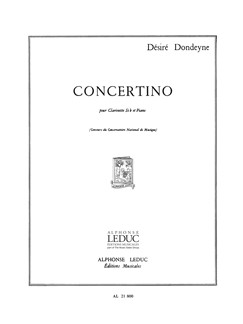 DONDEYNE D. - CONCERTINO -