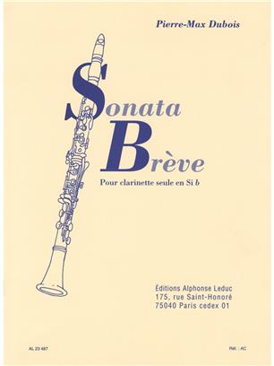 DUBOIS P.M. - SONATA BREVE -