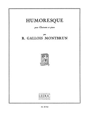 GALLOIS MONTBRUN R. - HUMORESQUE -
