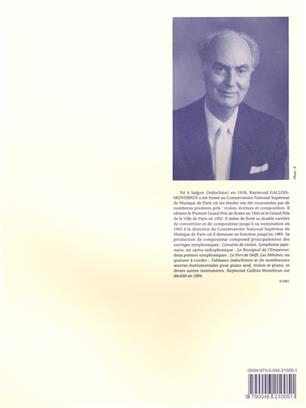 GALLOIS MONTBRUN R. - PIEZAS DE ESTUDIO (6) - (CL/P) 2