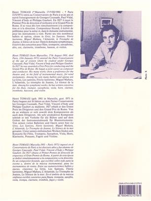 TOMASI H. - CONCIERTO - 2