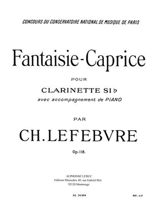 LEFEVRE C. - FANTASIA CAPRICHO - OP.118