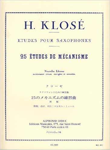 KLOSE H. - ESTUDIOS MECANISMO (25) -