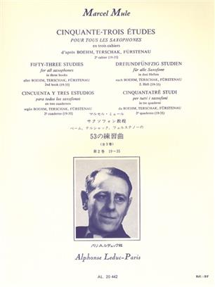 MULE M. - ESTUDIOS V.2 (19-35) (53)  BOEHM, TERSCHACK, FURSTENEAU -