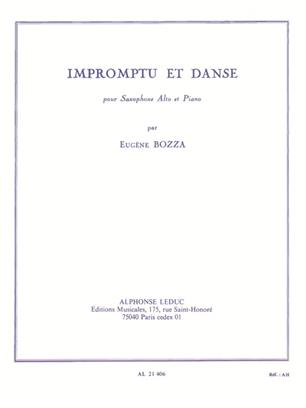 BOZZA E. - IMPROMPTU ET DANSE -