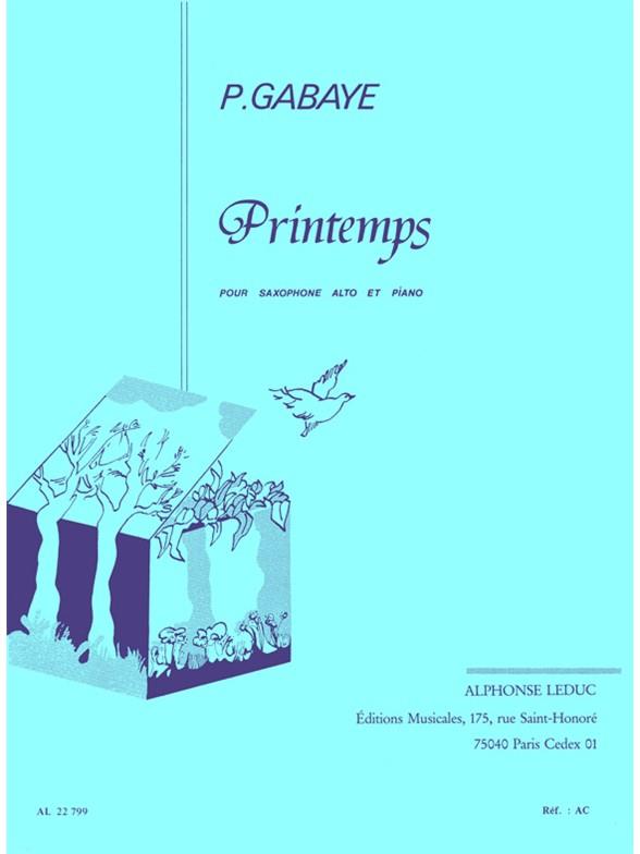 GABAYE P. - PRINTEMPS -